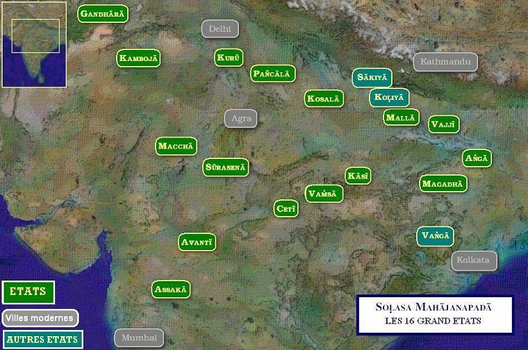 Les 16 grands états indiens image